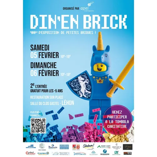 Din'en Brick une expo XXL autour du Légo