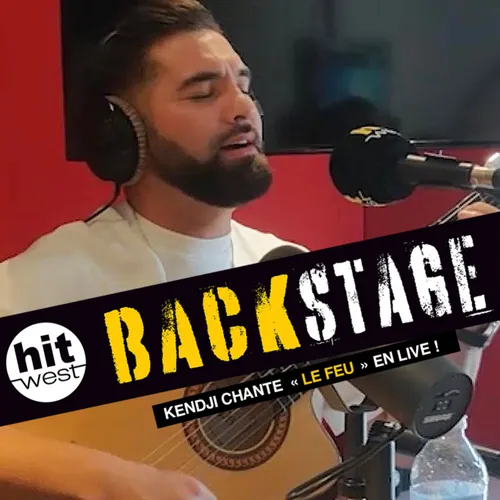 Kendji reprend "Le Feu" avec sa guitare dans Backstage