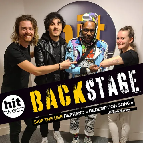 Skip The Use reprend " Redemption song " dans Backstage