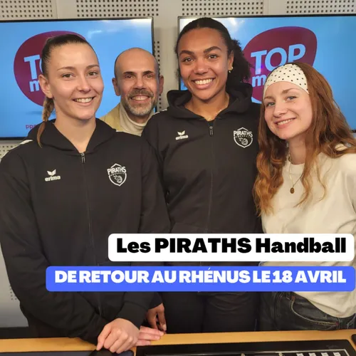 Les PIRATHS Handball de Strasbourg, de retour au Rhésus le 18 avril