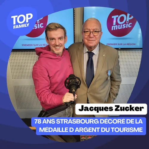 Jacques Zucker, 78 ans Strasbourg décoré de la médaille d'argent du...