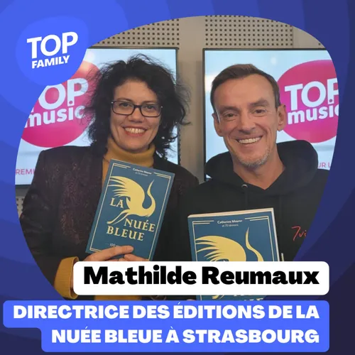 Mathilde Reumaux, directrice des Éditions de La Nuée Bleue
