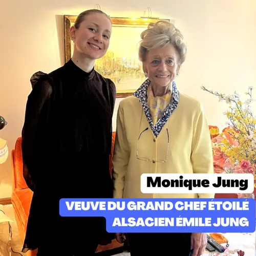 Monique Jung, épouse du grand chef alsacien étoilé Émile Jung