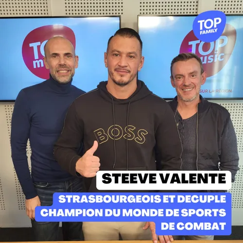 Steeve Valente, Strasbourgeois et décuple champion du monde de...