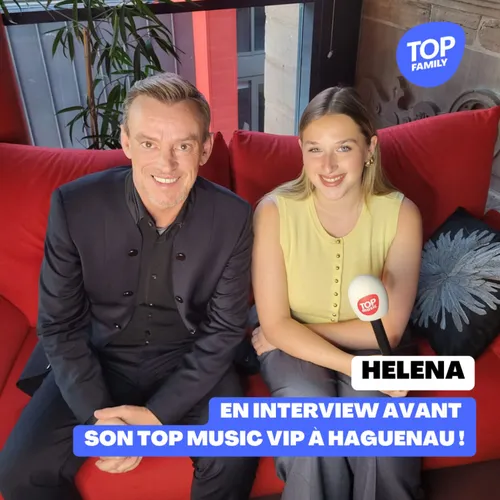 Helena en interview avant son Top Music VIP à Haguenau !
