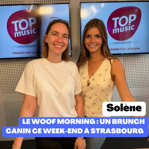 Solène, organisatrice du woof morning, le brunch canin à Strasbourg !