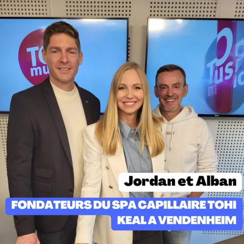 Jordan et Alban fondateurs du spa capillaire Tohi Keal à Vendenheim