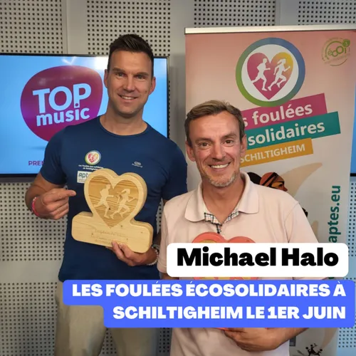 Michael Halo, président des foulées écosolidaires, à Schiltigheim !