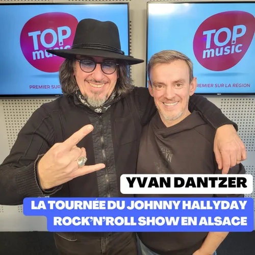 Yvan Dantzer, la tournée du Johnny Hallyday Rock'n'roll show en Alsace