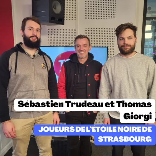 Sébastien Trudeau et Thomas Giorgi joueurs de l'Étoile Noire de...