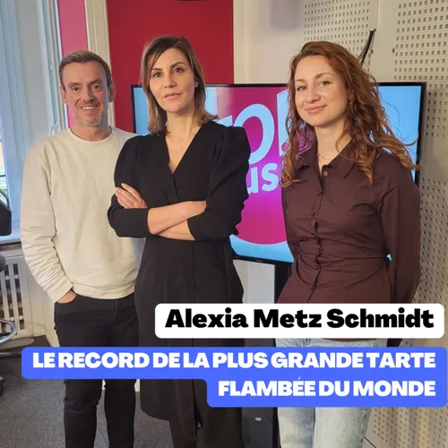 Alexia Metz Schmidt, le record de la plus grande tarte flambée du...