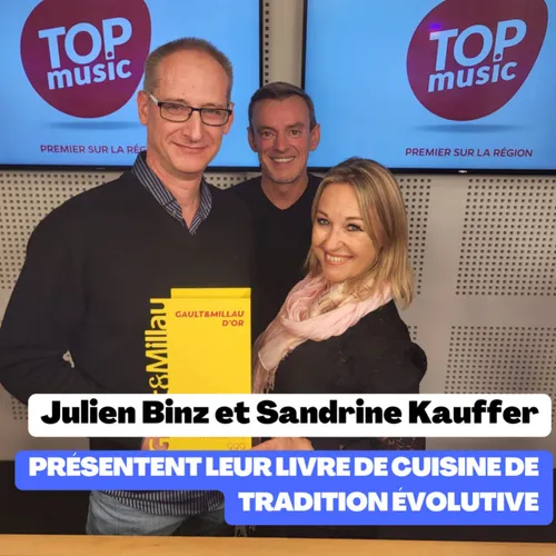 Julien Binz et Sandrine Kauffer, présentent leur livre de cuisine