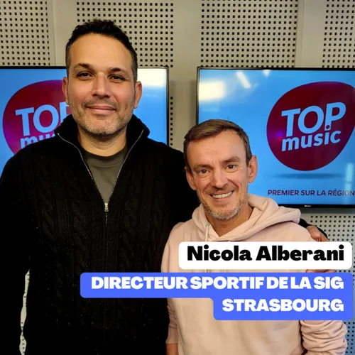 Nicola Alberani, directeur sportif de la SIG Strasbourg