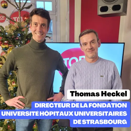 Thomas Heckel, directeur de la fondation université hôpitaux...