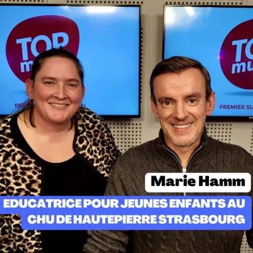 Marie Hamm éducatrice pour jeunes enfants au CHU de Hautepierre, à...