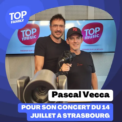 Pascal Vecca en concert le 14 juillet à Strasbourg