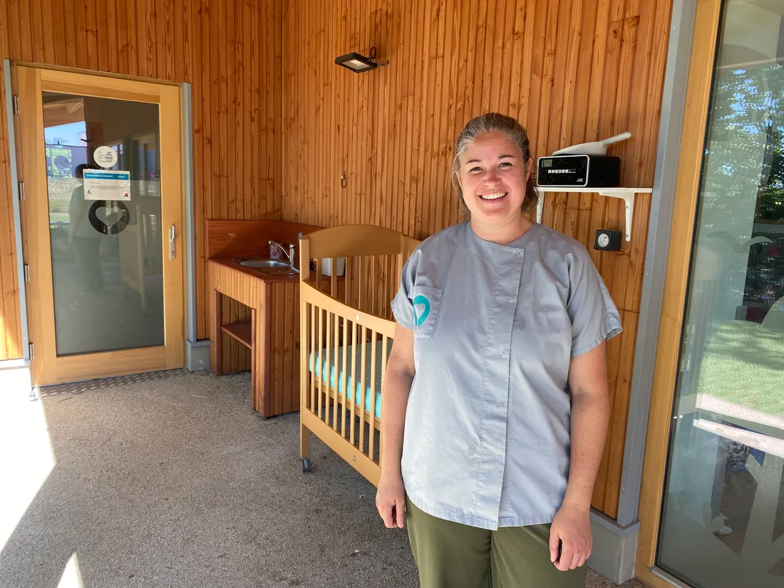 Mélanie URVOY, directrice de la crêche de Châteaubourg (35)