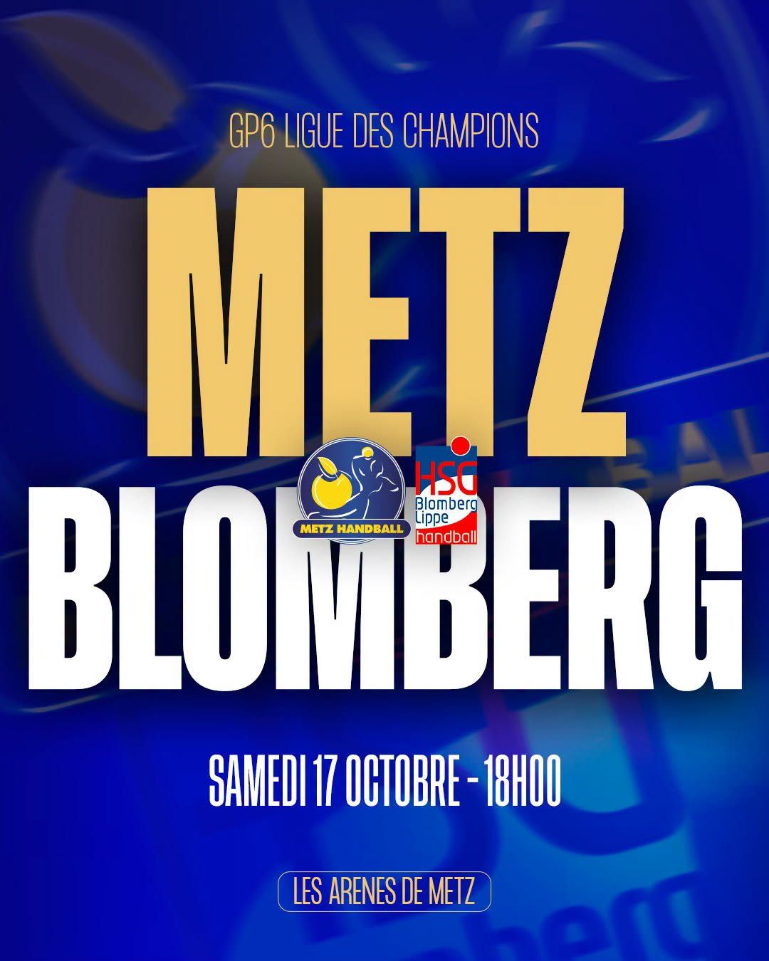 Metz Handball : tentez de gagner vos places pour le match face à Blomberg