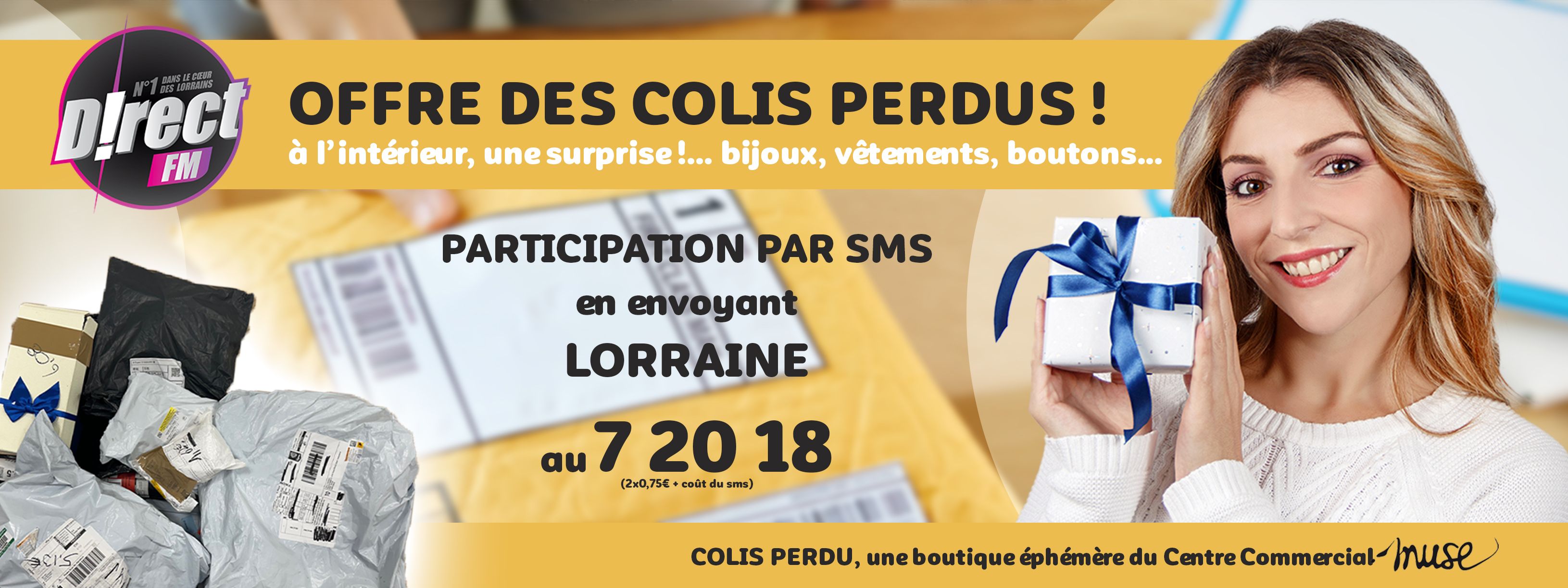 Venez jouer au colis mystère