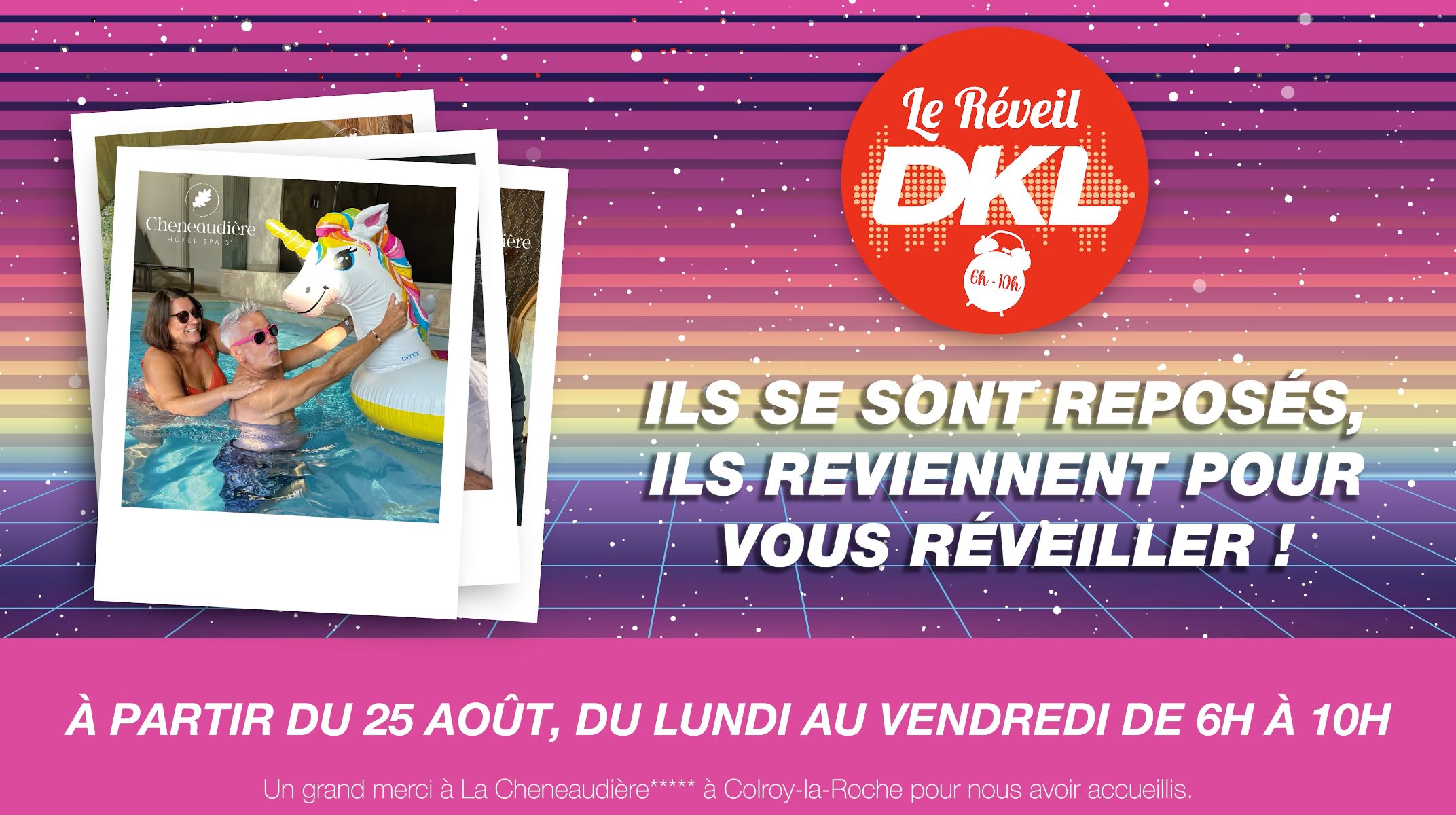 DKL - Le Réveil DKL fait son grand retour dès le 25 août