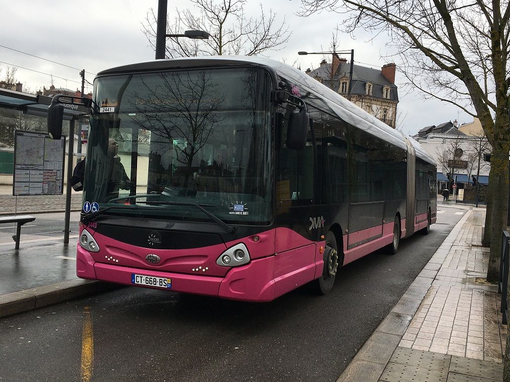 Des nouveautés lundi sur deux lignes de bus Divia