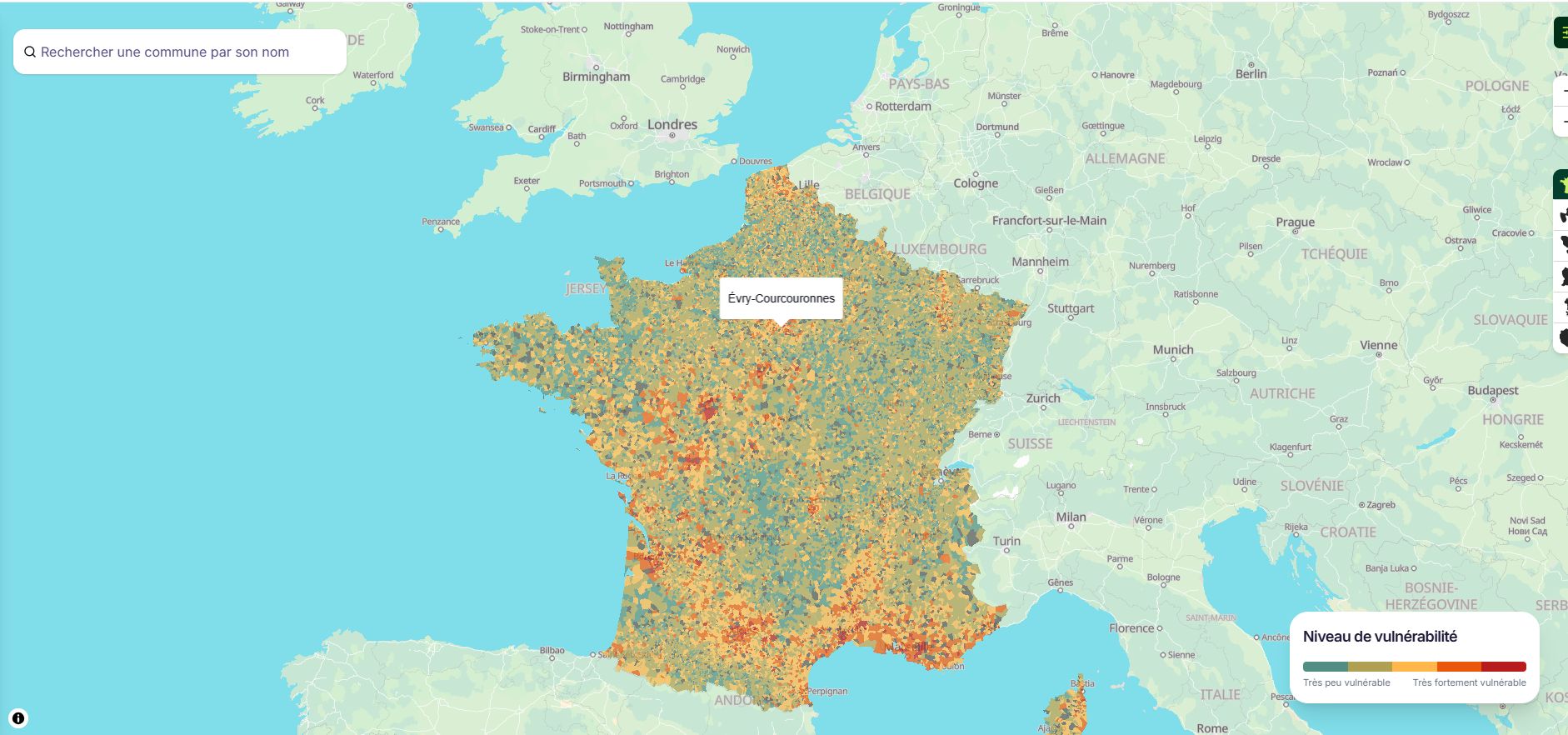 Les communes du nord de l&rsquo;Essonne plus vulnérables aux évènements climatiques