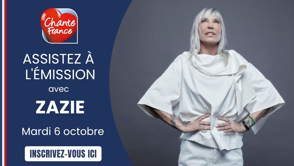 ASSISTEZ À L'INTERVIEW ET AU LIVE DE ZAZIE
