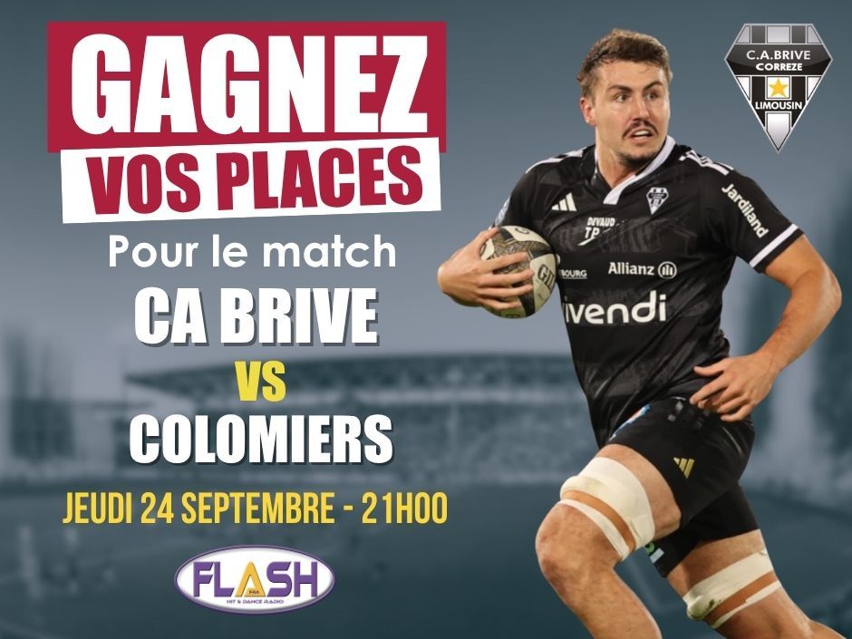 Gagnez vos places pour CA Brive – Colomiers