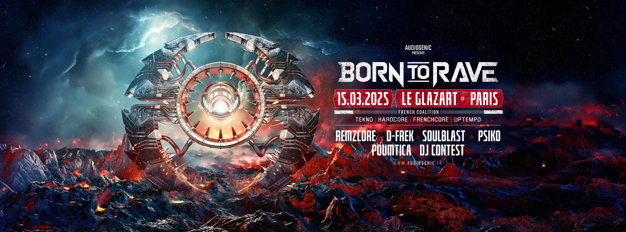 RADIO FG Born to Rave de retour au Glazart à Paris en mars