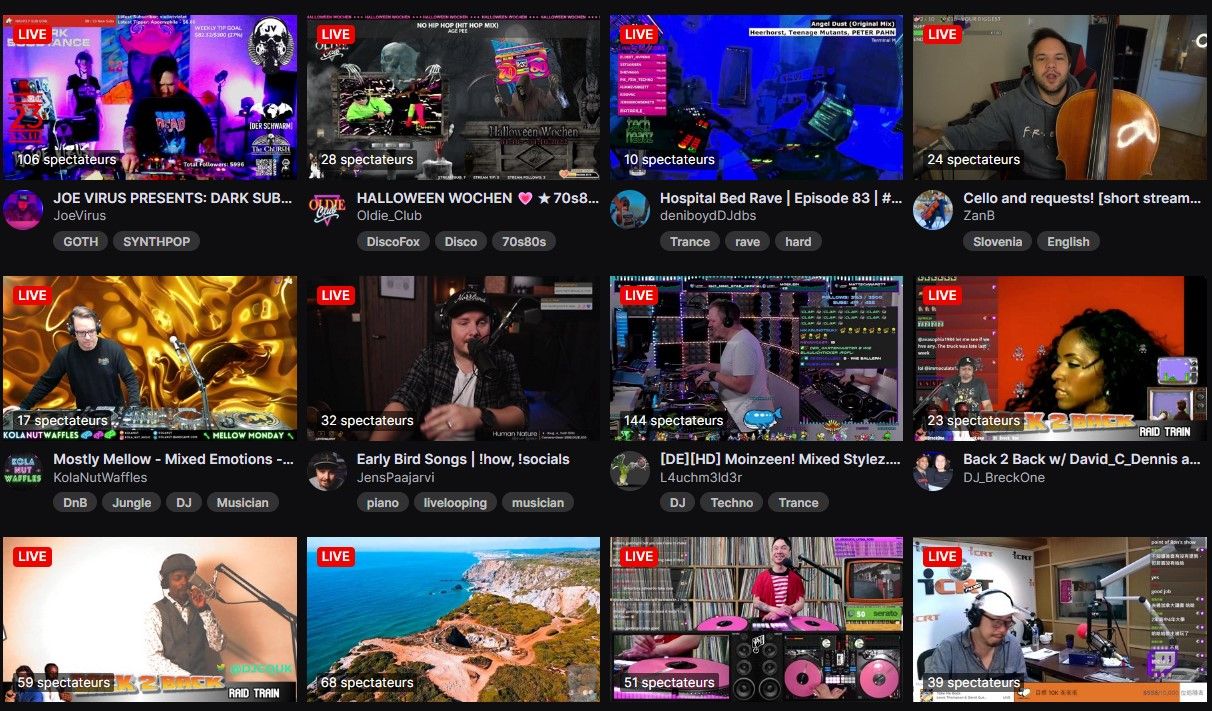 RADIO FG Twitch : DJ en stream
