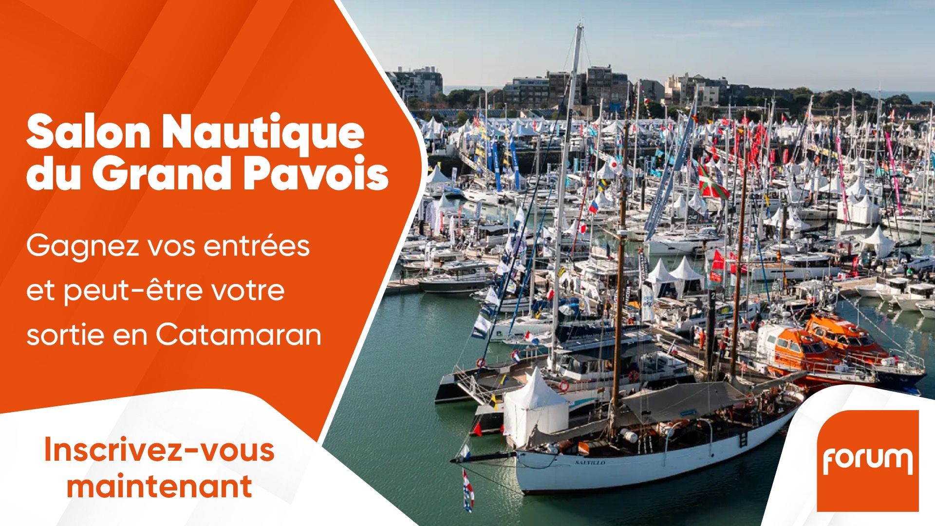 Salon Nautique du Grand Pavois : gagnez vos entrées et peut-être votre sortie en…