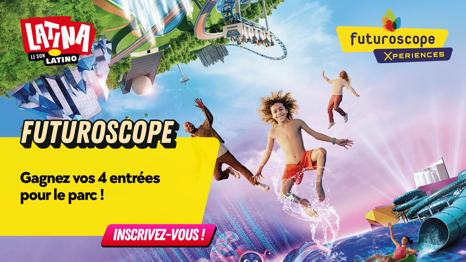 Futuroscope Xperiences : gagnez vos 4 entrées pour le parc
