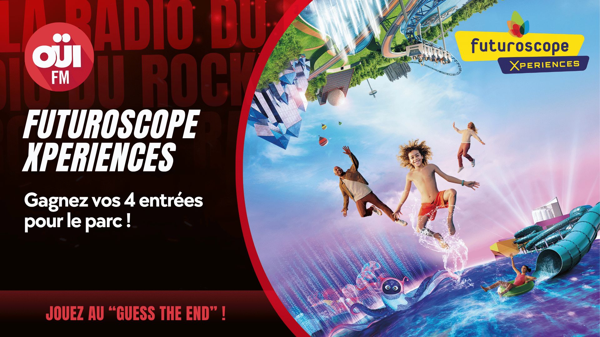 Futuroscope Xperiences : gagnez vos 4 entrées pour le parc
