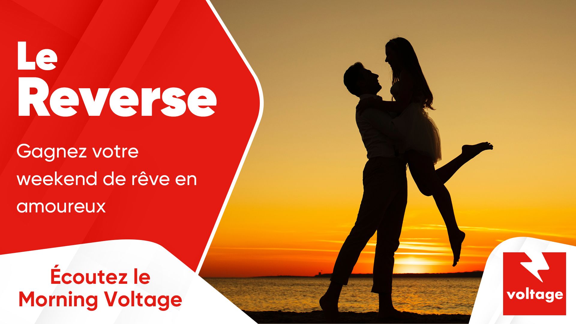 Le Reverse : gagnez votre week-end de rêve en amoureux