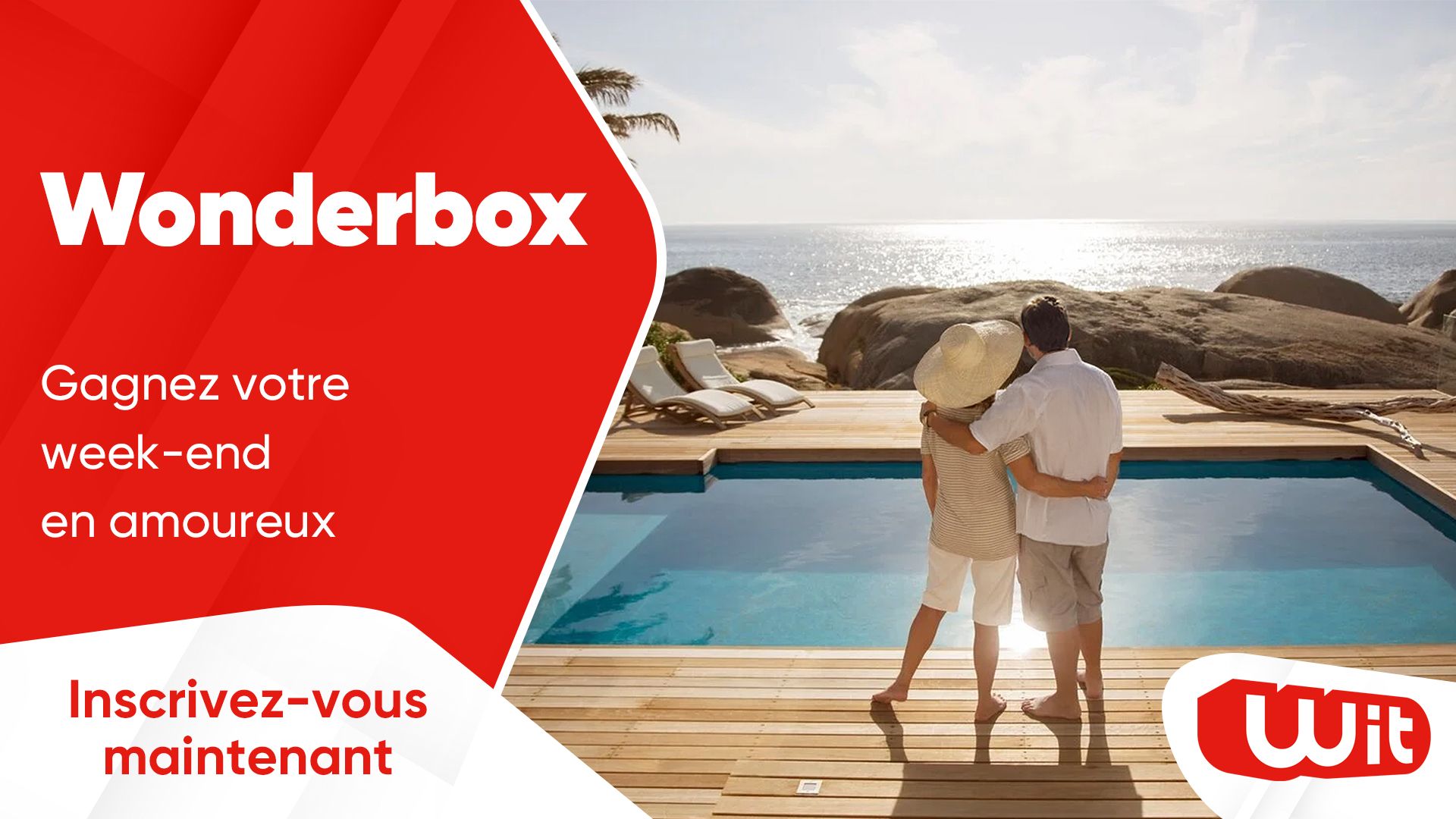 Wonderbox : gagnez votre week-end en amoureux