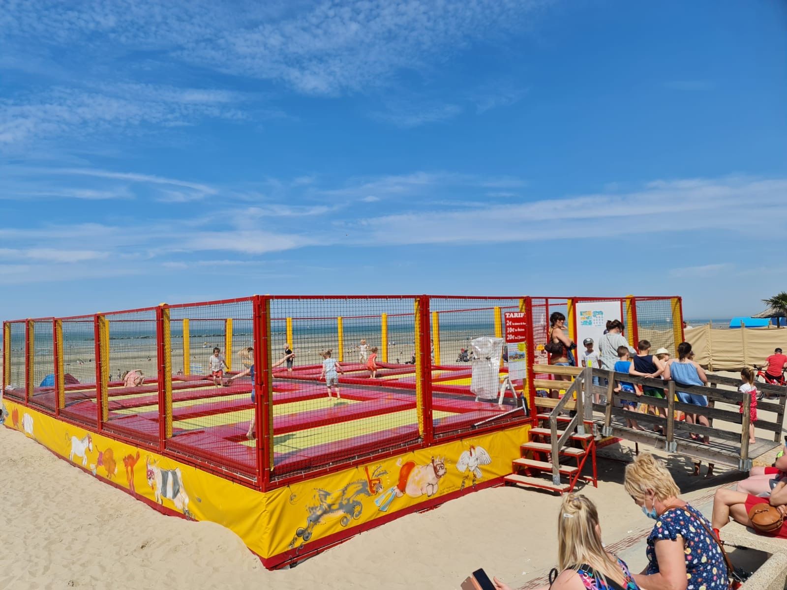 Dunkerque : c’est une page qui se tourne pour les trampolines rouges