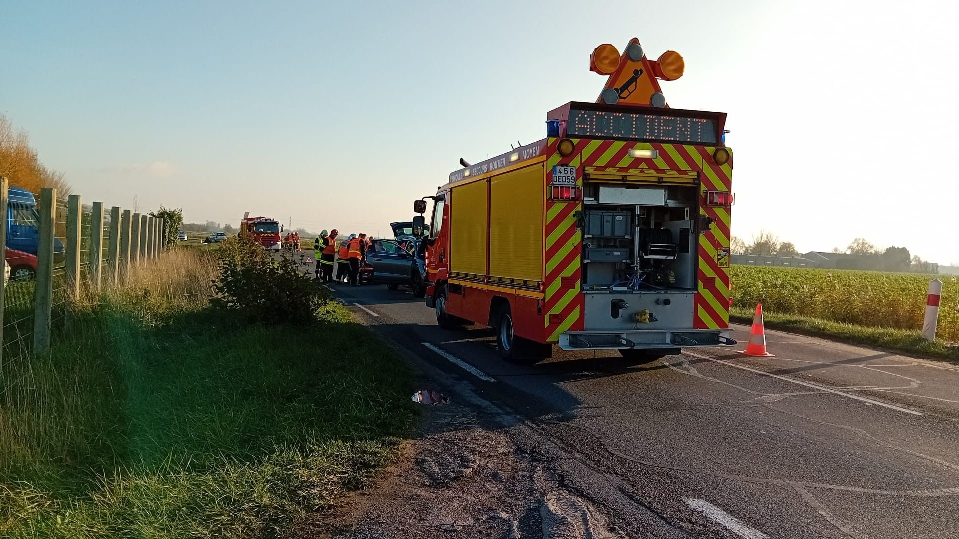 Recques-sur-Hem : un camion percute une voiture par l’arrière, deux ...