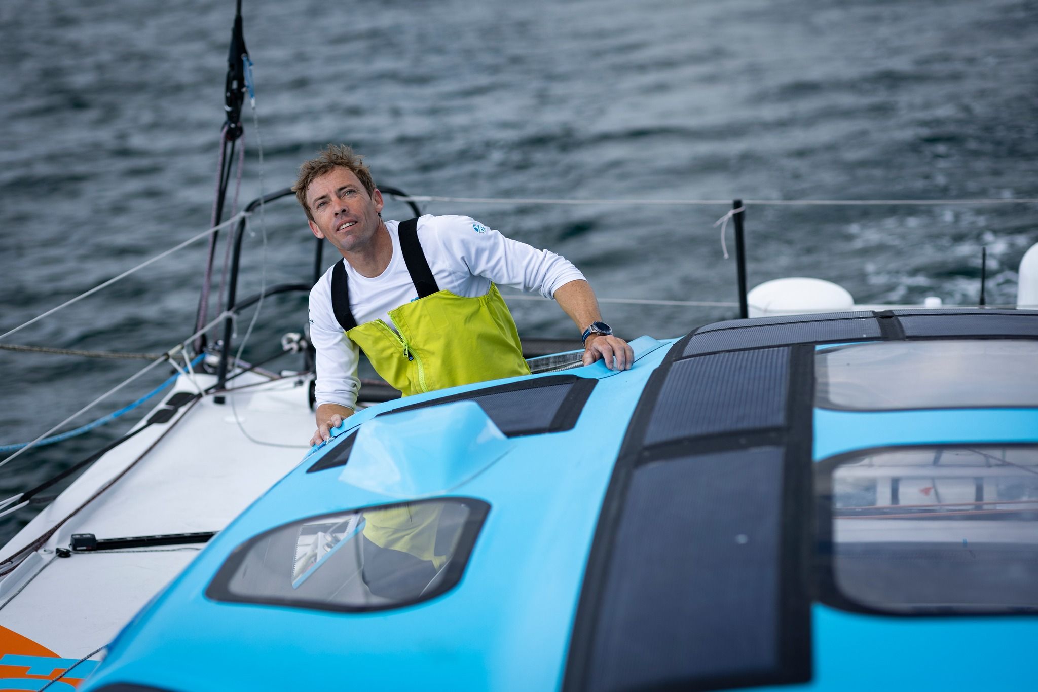 Voile : Thomas Ruyant en course pour le podium sur la New-York - Vendée