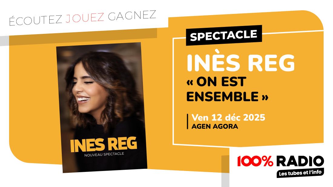 Gagnez vos invitations pour le spectacle de INES REG