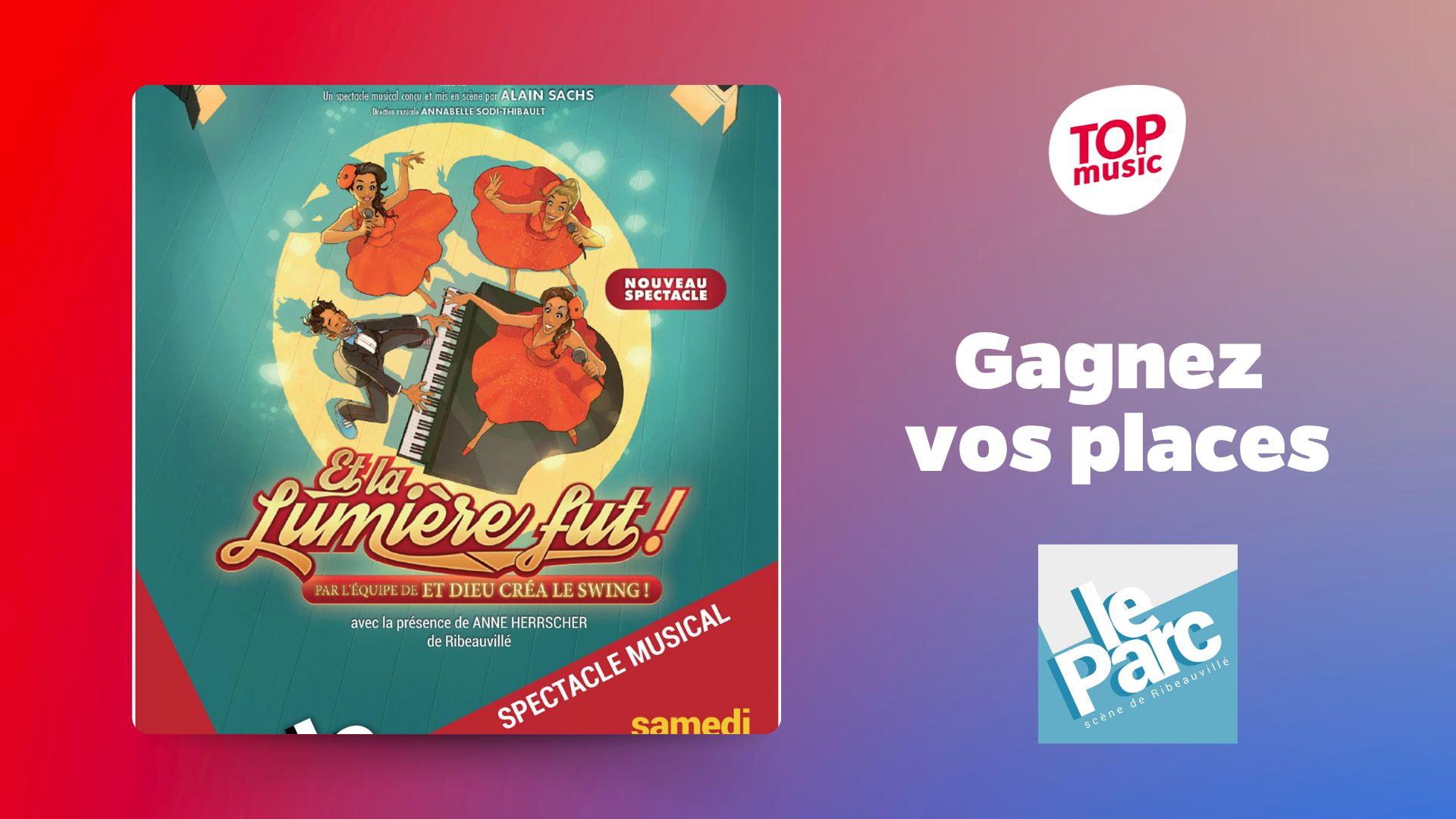Vos places pour le spectacle "Swing Cockt’Elles - Et la lumière fut"