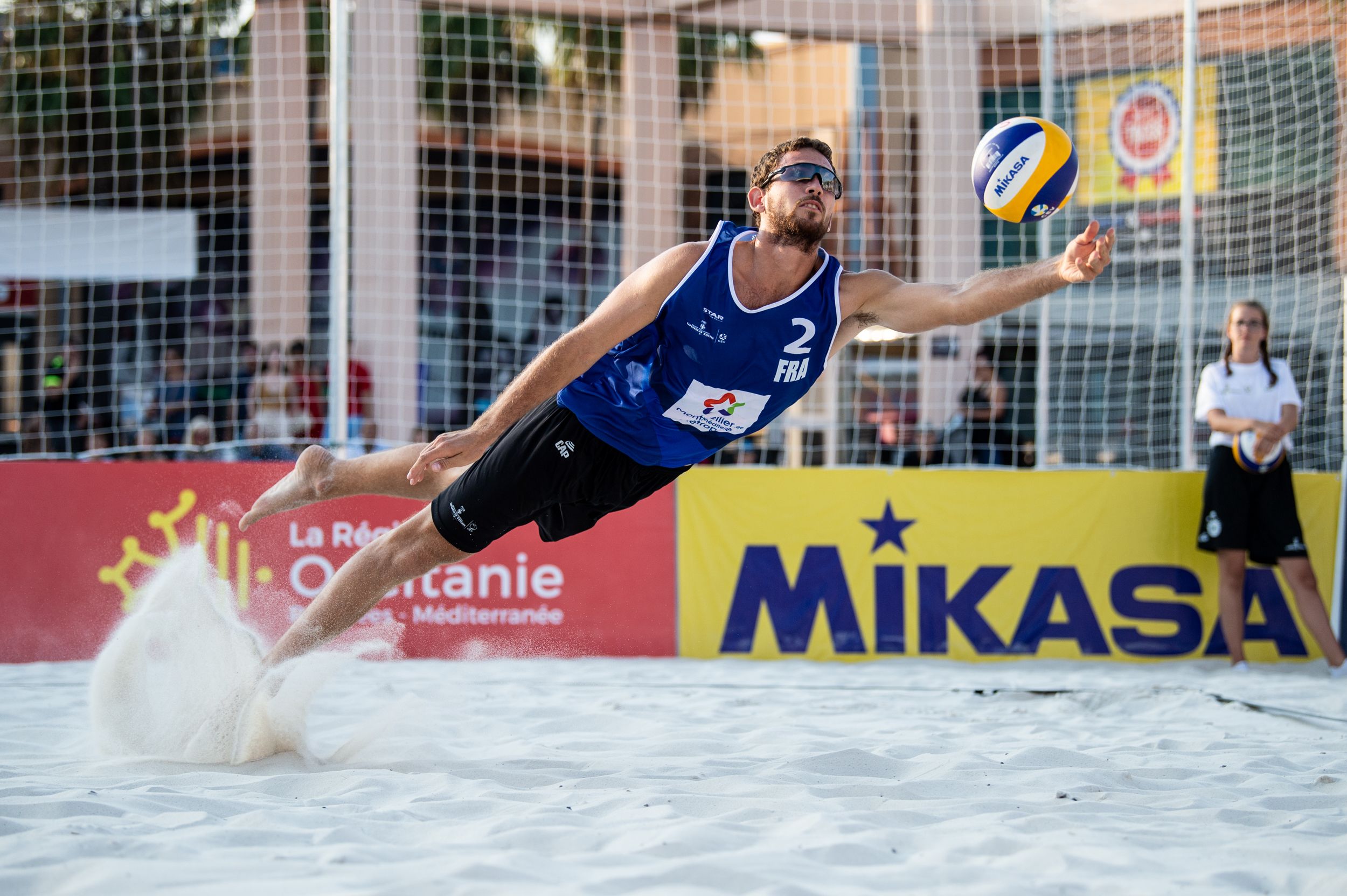 Montpellier : Du beach-volley sur le parvis de l'hôtel de Ville jusqu’à ...
