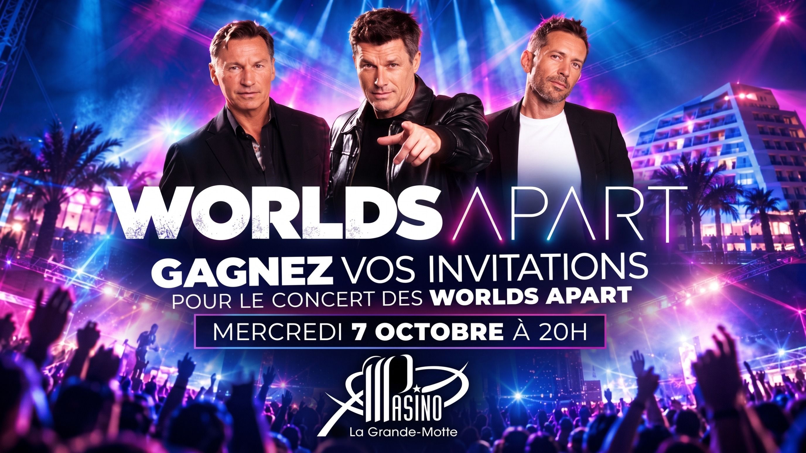 Worlds Apart au Pasino de la Grande Motte - Jeux RTS