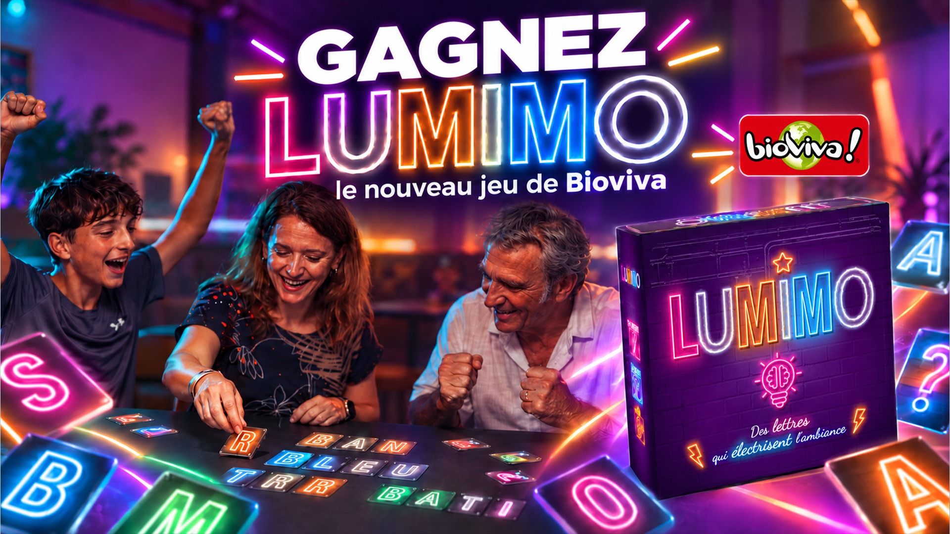 Lumimo, le nouveau jeu de société de Bioviva - Jeux RTS