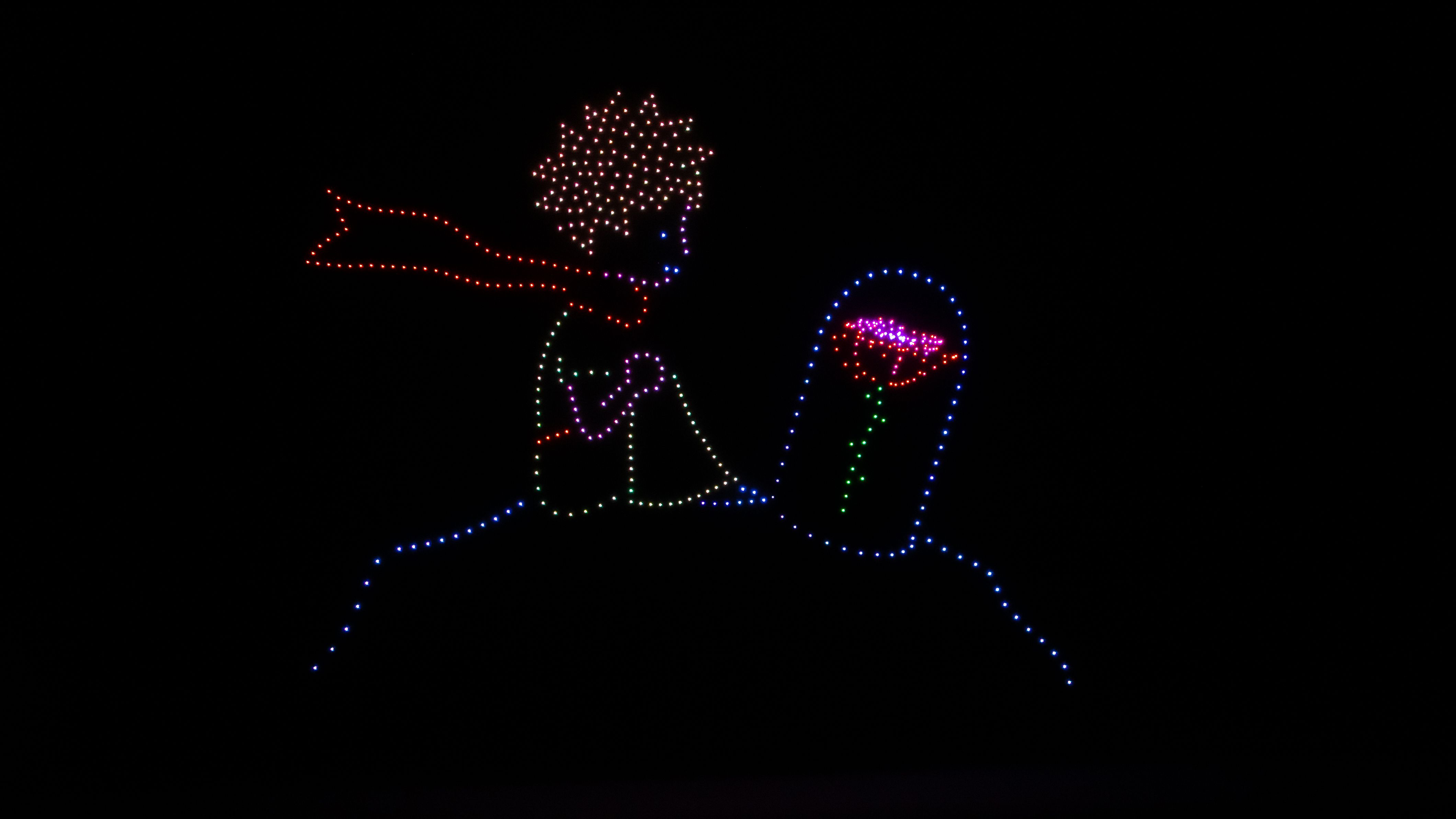 Près de Montpellier : un spectacle de 1 000 drones sur le thème du Petit Prince