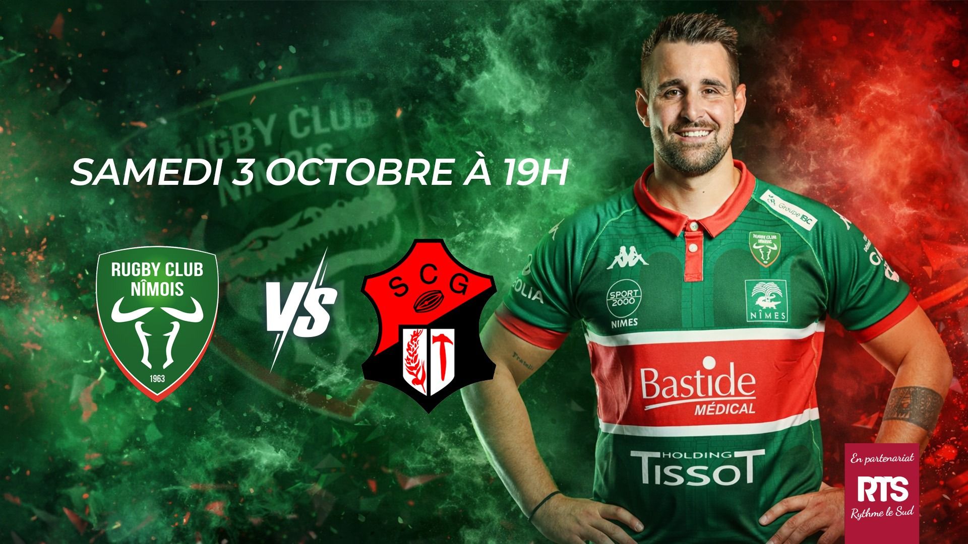Rugby Club Nîmois / SC Graulhet - Jeux RTS