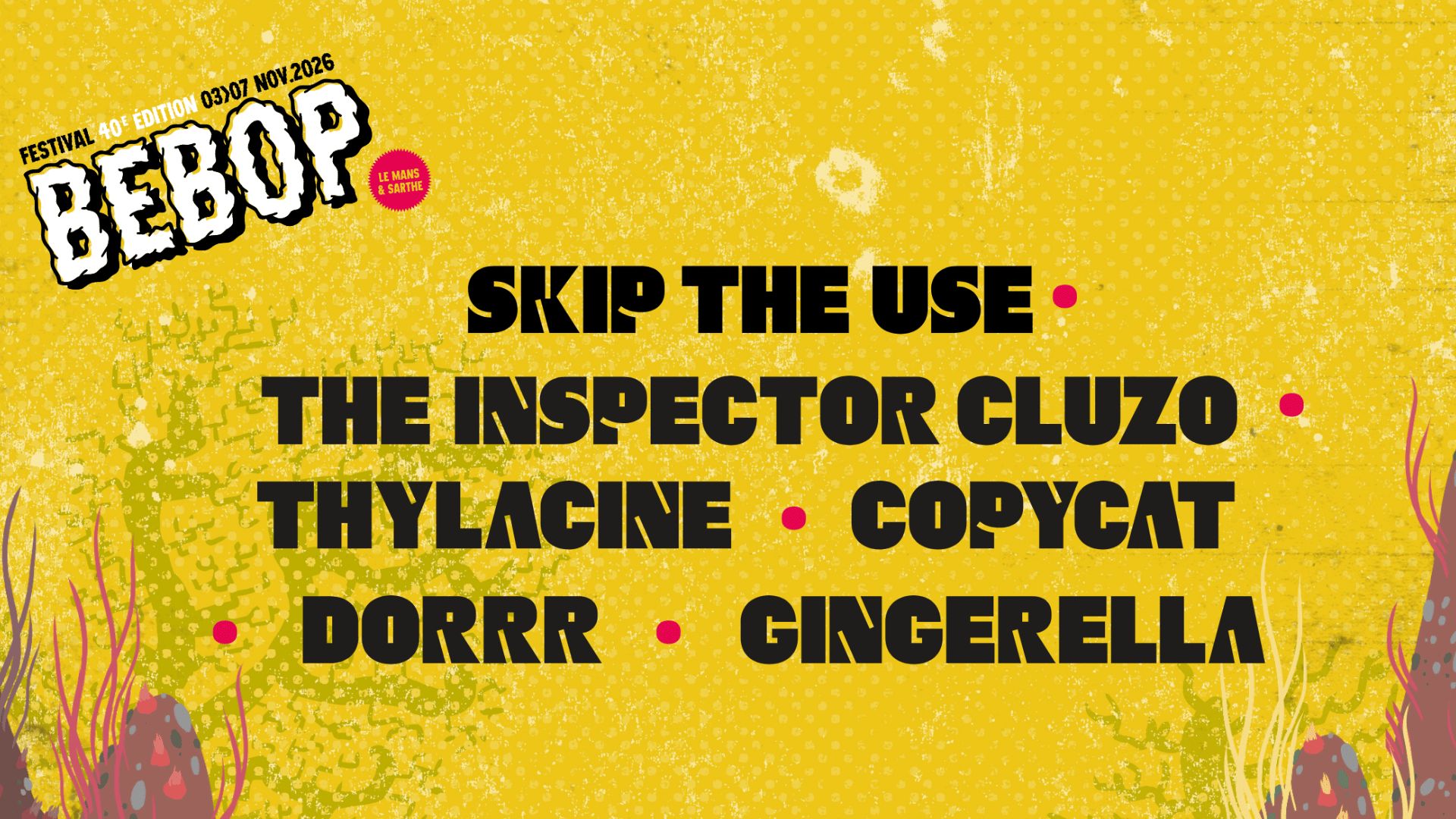 SWEET FM - Gagnez vos places pour Skip the Use, The Inspector Cluzo, Thylacine ... au…