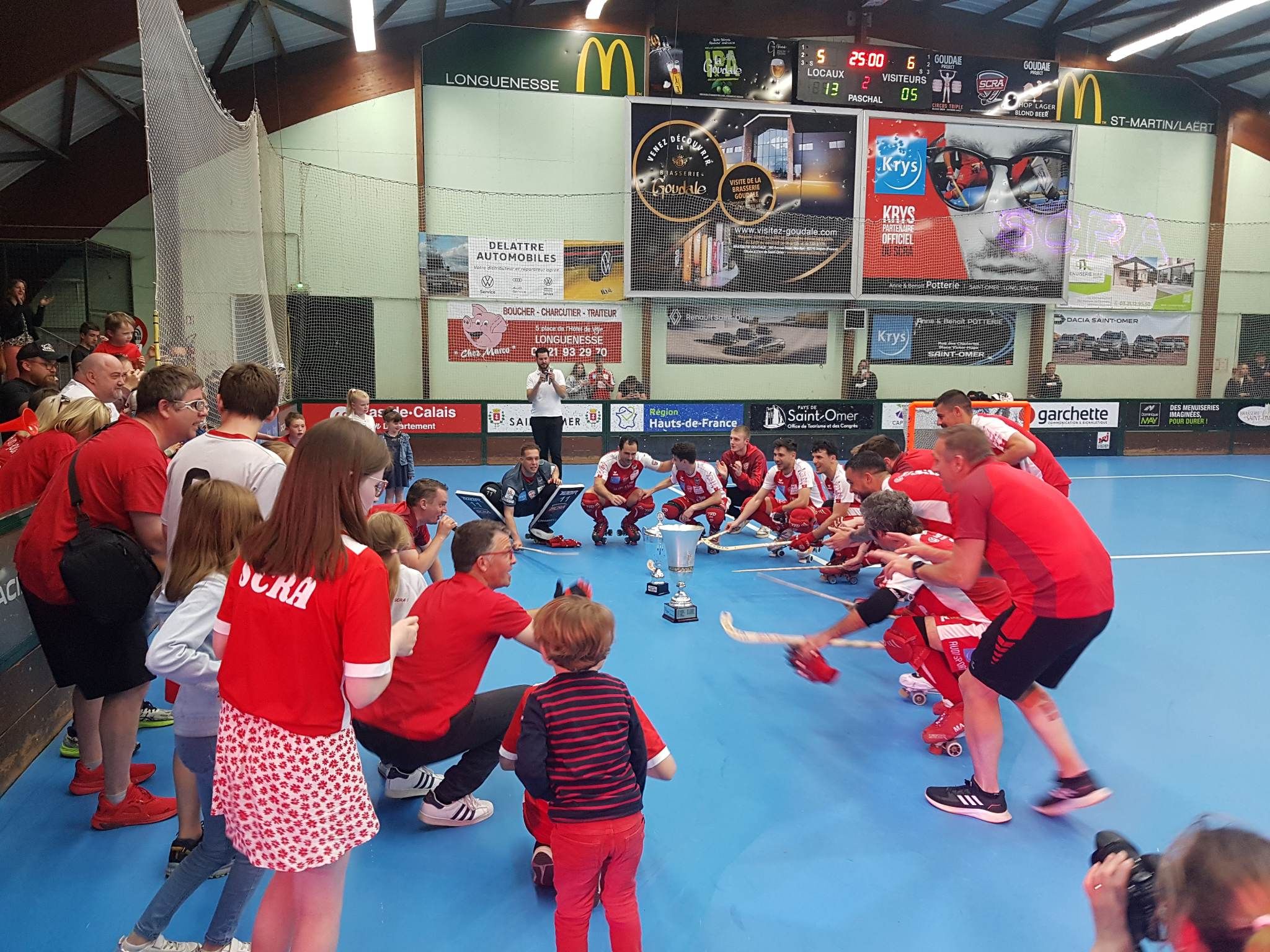 Joueurs, staff, supporters… Tout le monde est encore plus fort au SCRA ...