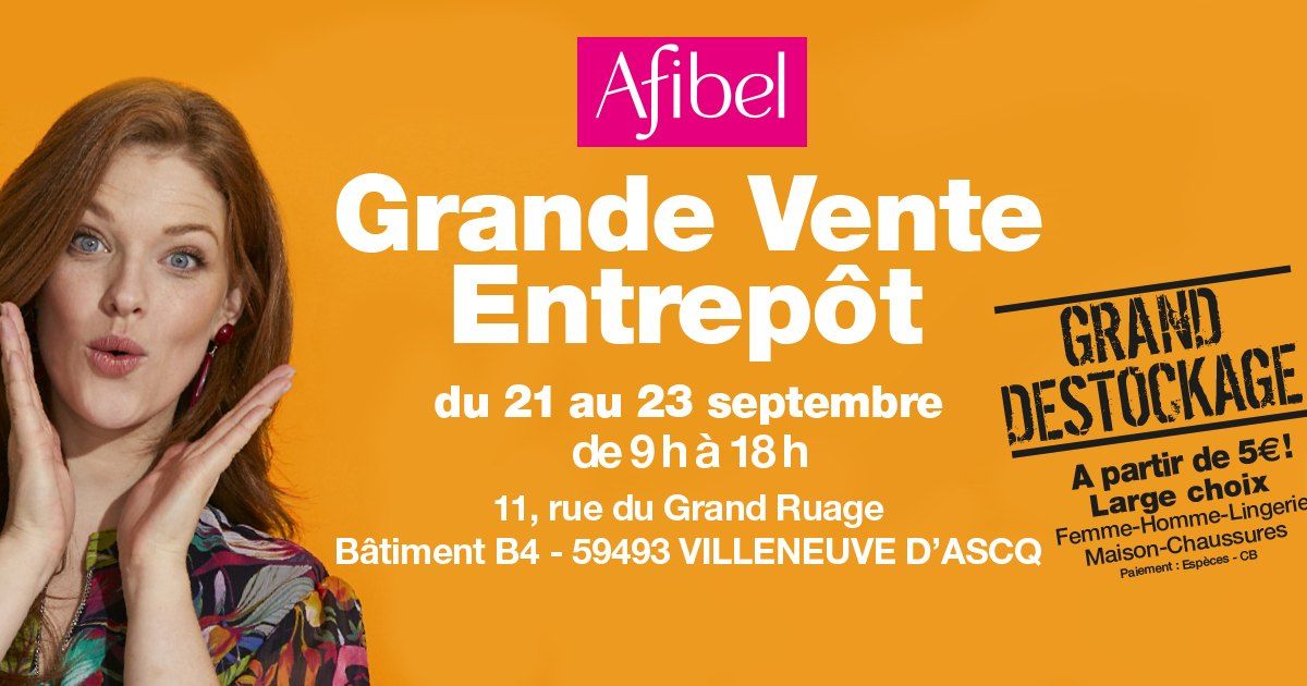 METROPOLYS : Grand destockage de vêtements chez Afibel