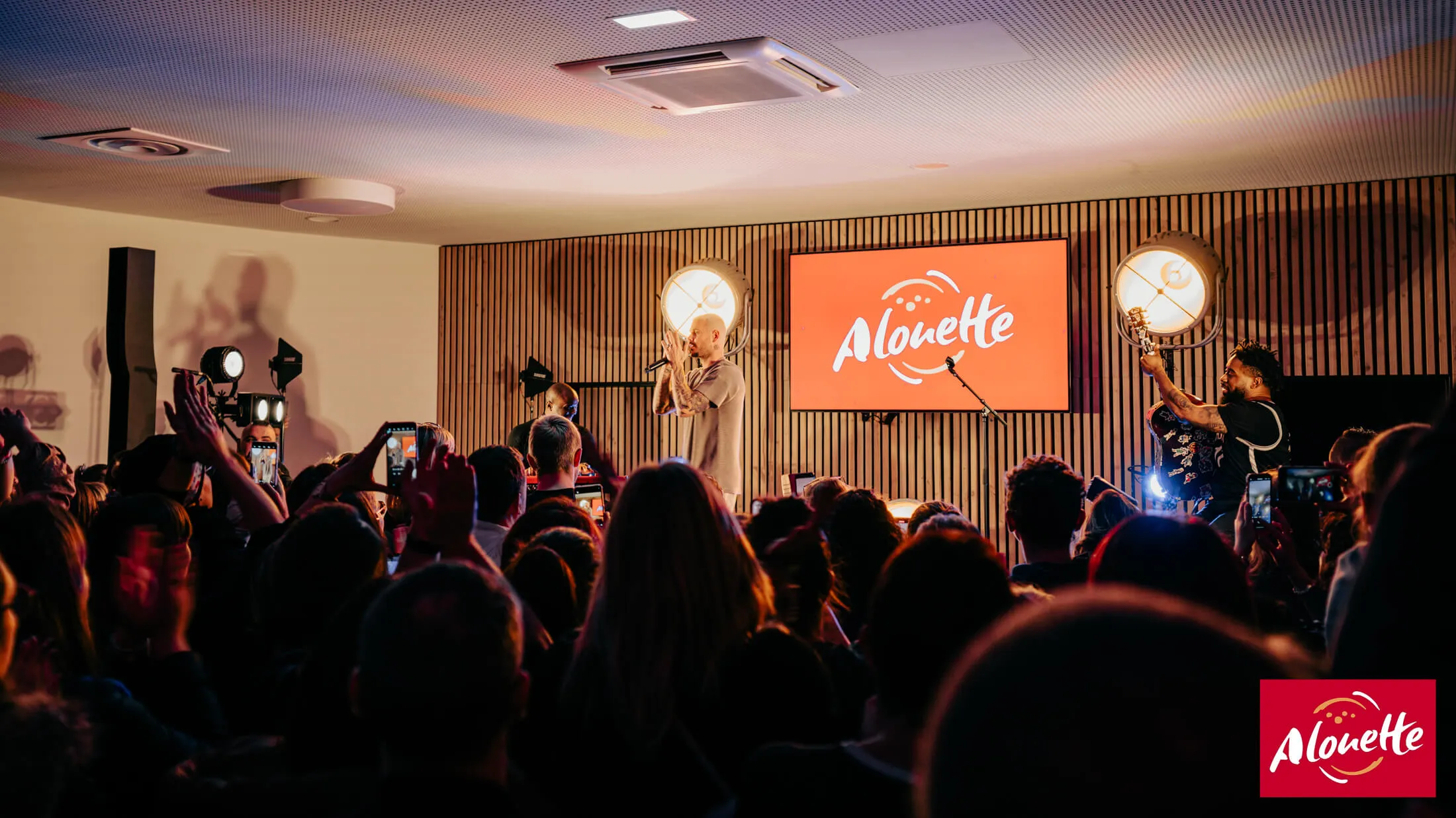 Matt Pokora en Live avec Alouette à Angers 