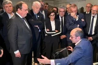 Rachida Dati, Ministre de la Culture, à la Cité de l'Accordéon et des Patrimoines de Tulle